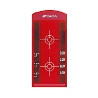 Topcon Large Pipe Laser Red Target Insert (Auto)