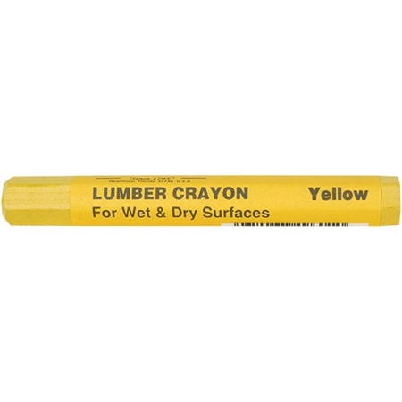 Dixon Lumber Crayons - Yellow