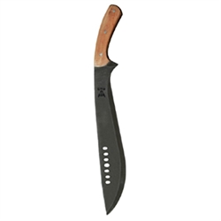 SECO 13" Bolo Machete with Wooden Handle and Sheath