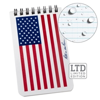 Rite in the Rain Flag Top-Spiral All-Weather Notepad - 3" x 5"