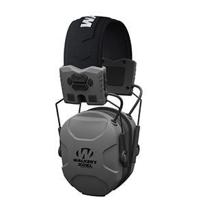 Walker's XCEL Grey Digital Muffs with BlueTooth