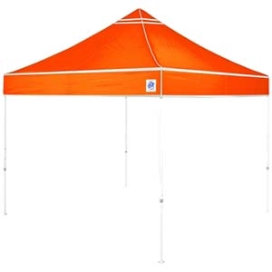 E-Z UP Hi-Viz 10' X 10' Shelter with Bag & Stakes