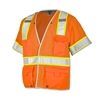 Kishigo Premium  Brilliant Series Breakaway Class 3 Vest Orange