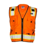 Kishigo Professional Surveyor's Vest Orange