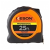 Keson 25' Hi-Viz Orange Professional Series Tape Measure - Feet & Tenths
