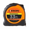 Keson 33' Hi-Viz Orange Professional Series Tape Measure - Feet & Tenths