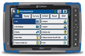 Carlson RT4+ Data Collector Tablet