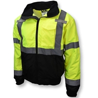Radians Two-in-One High Visibility Bomber Safety Jacket