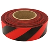 Presco Striped Flagging Tape - GLO Red/Black