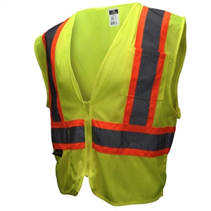 Radians SV22-2 Economy Type R Class 2 Safety Vest with Two-Tone Trim