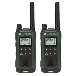 Motorola T465 Rechargeable Two-Way Radios (2-Pack)