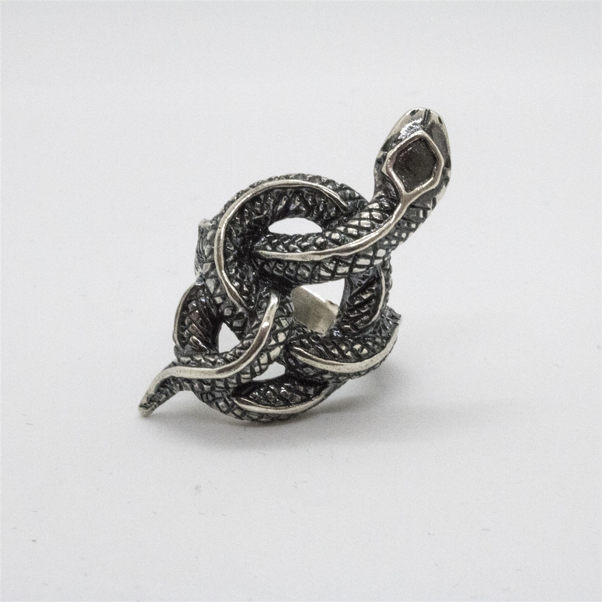 Plain Snake Animal Adjustable Band Ring 925 Sterling Silver Gender: Women  at Best Price in Jaipur | N.n. Exports