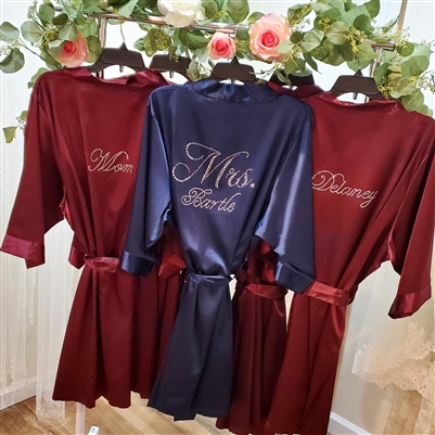 Personalized Bridal Party Robes