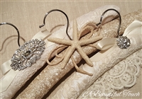 Unique Fabric Bridal Hangers