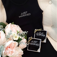 Just Married Tank PJ set