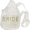 Bride Handbeaded Crossbody Bag