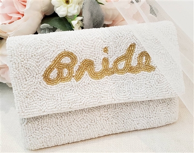 Bride Hand Beaded Purse