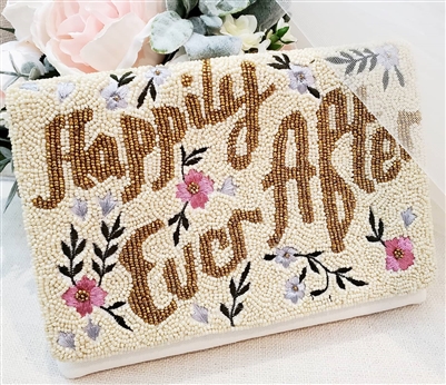 Happily Ever After Hand Beaded Purse