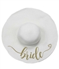 Bride Floppy Beach Hat