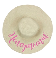 Honeymoonin' Floppy Beach Hat