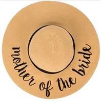 Mother of the Bride Floppy Beach Hat