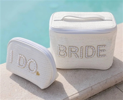 Bride and I DO Cosmetic Bags