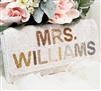 Personalized Ombre Mrs. Purse