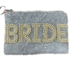 Handbeaded Blue Bride Purse