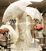 Christina Bridal Form and Parasol Rental