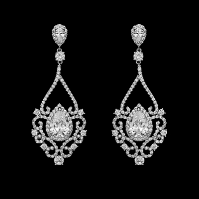 Ornate Chandelier Earrings