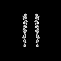 Long CZ Earrings