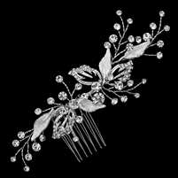 Delicate CZ Hair Comb