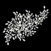 Pearl and CZ Hair Comb