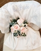 The Bride Satin Robe with Lace