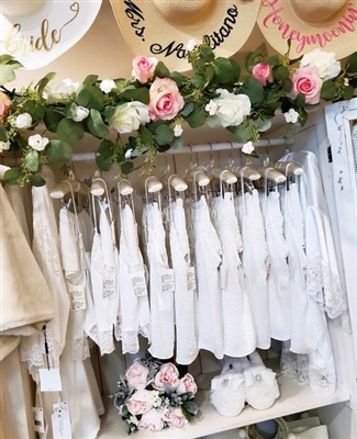 Bridal Cami Sets and Matching Robes