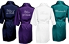 Satin Robes - Crystal Bridal Titles