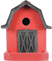 SONGBIRD ESSENTIALS SE925 LITTLE RED BARN BIRDHOUSE