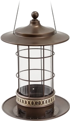 CLASSIC BRANDS #82 TRELLIS LANTERN BIRD FEEDER 2.5LB CAPACITY