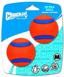 CHUCKIT ULTRA BALL MEDIUM 2PK