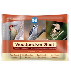 BLUE SEAL WOODPECKER  SUET 11OZ