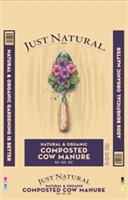 JOLLY GARDENER JUST NATURAL ORGANIC COMPOSTED MANURE .75CF