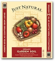 JG JUST NATURAL ORGANIC GARDEN SOIL 1CF