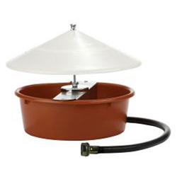 LITTLE GIANT 166386 AUTOMATIC POULTRY WATERER WITH COVER