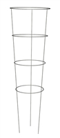 PANACEA 89729 TOMATO & PLANT SUPPORT CAGE 4 RING, GALVANIZED STEEL, 42 INCH