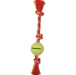 MAMMOTH 51040NF KNOT TUG WITH TENNIS BALL 11IN