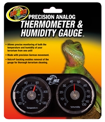 ZOOMED TH-22 DUAL THERMOMETER/HUMIDITY GAUGE