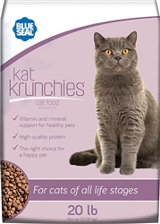 BLUE SEAL KRUNCHIES CAT FOOD 20LB