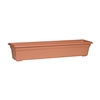 NOVELTY 16365 COUNTRYSIDE FLOWER BOX PLANTER, 36 INCH, TERRA COTTA