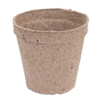 JIFFY PEAT POT 3 INCH ROUND, DOZEN