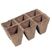 JIFFY PEAT STRIP, 8 CELL TRAY,  3 INCH